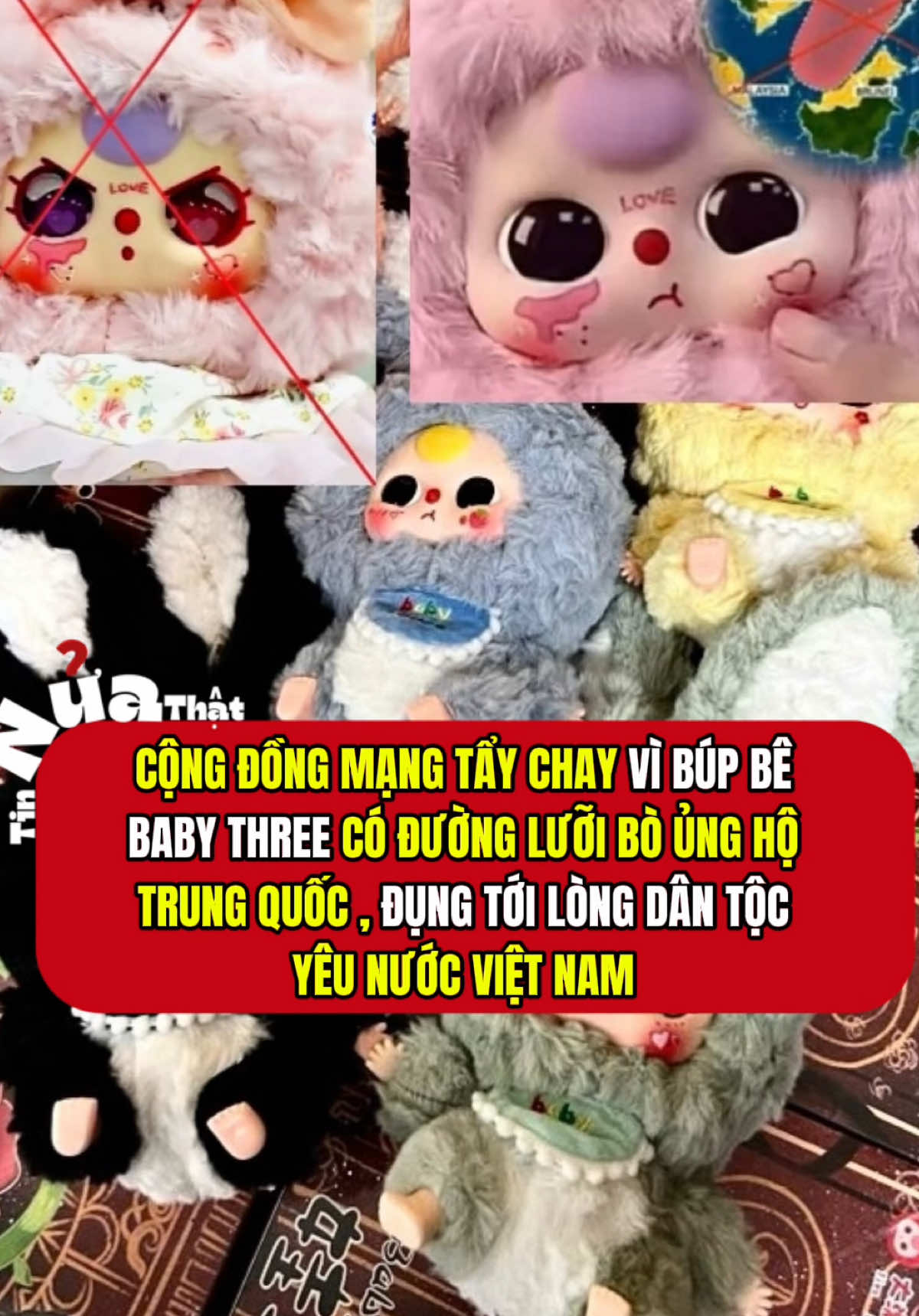 Tẩy chay #viral #fyp #NữaTinNữaThật #babythree #vietnam 