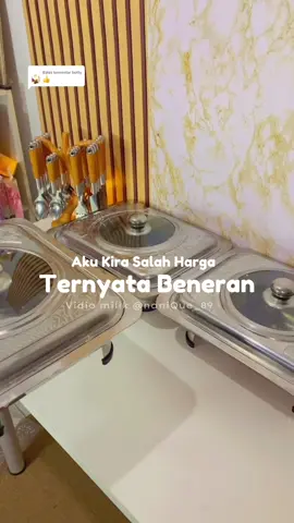 Membalas @botty 100ribuan Dapat 4 pcs Set Prasmanan+ tutup.Wooow murag bgt🥳🥳🥳#setprasmanan #prasmananstainless #setprasmananviral #nanique_89 #fyp #viral #masukberanda #cuantanpabatas #ramadhanextraseru 