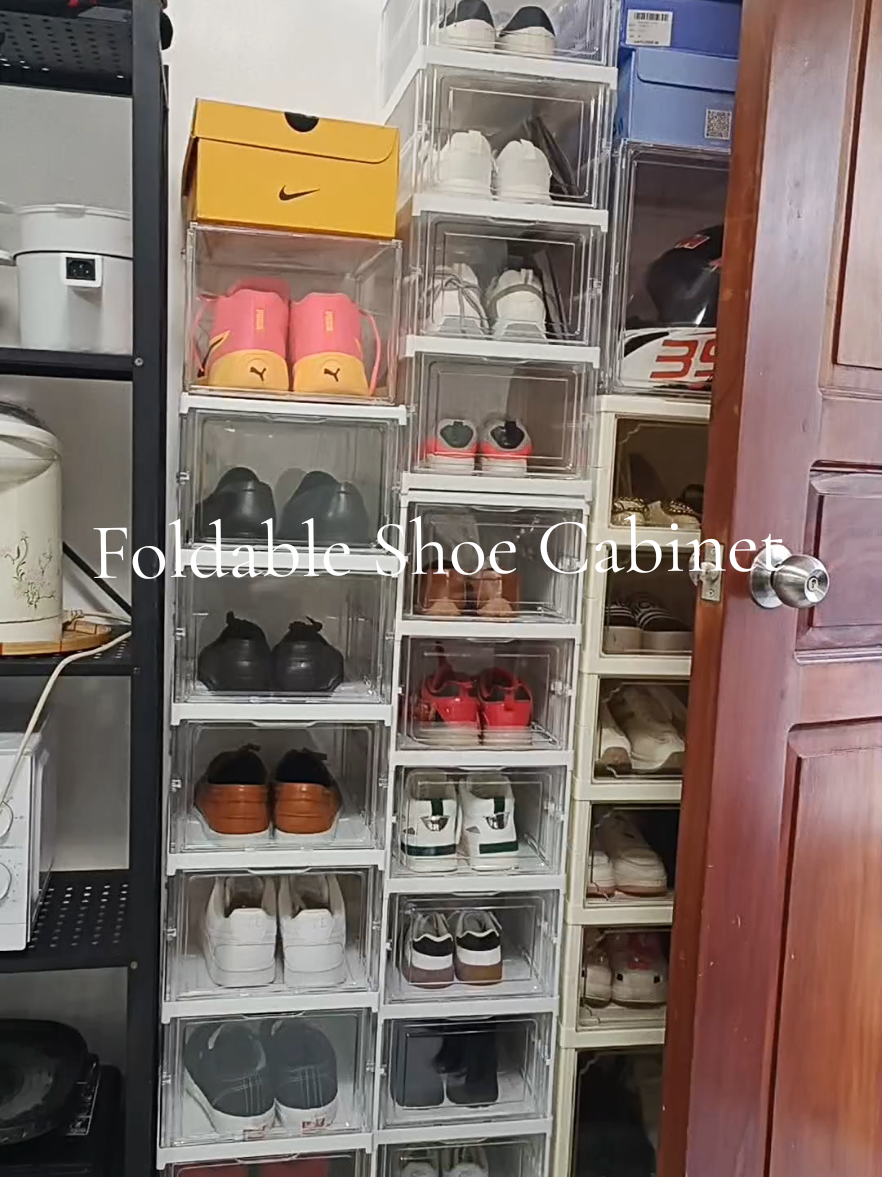 You must buy this one Mare ♥️ #shoecabinet #shoebox #shoerack #acrylicshoebox #shoeorganizer #acrylic 