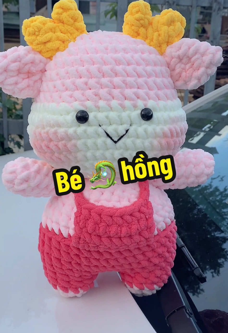 Bé rồng phiên bản hồng đáng iu 🐉💕💕 #moclen #moclenhandmade #moclennhung #hannymoclen #nguyenthixuanhien #moclennhungdua #chartfree 