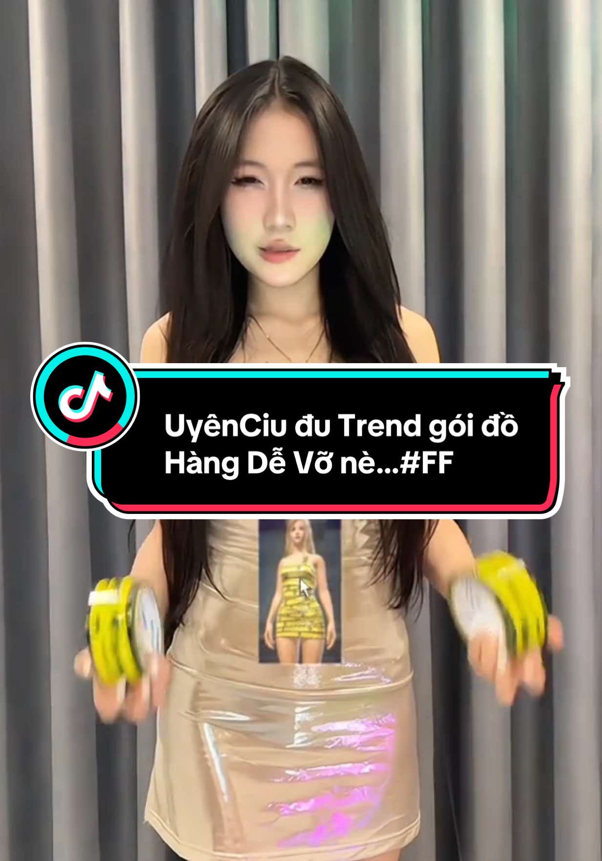 Nhìn bạn này giống…🧐 #uyenciu1507 #freefire #GamingOnTikTok #cosplayer   #hangdevoUGC 