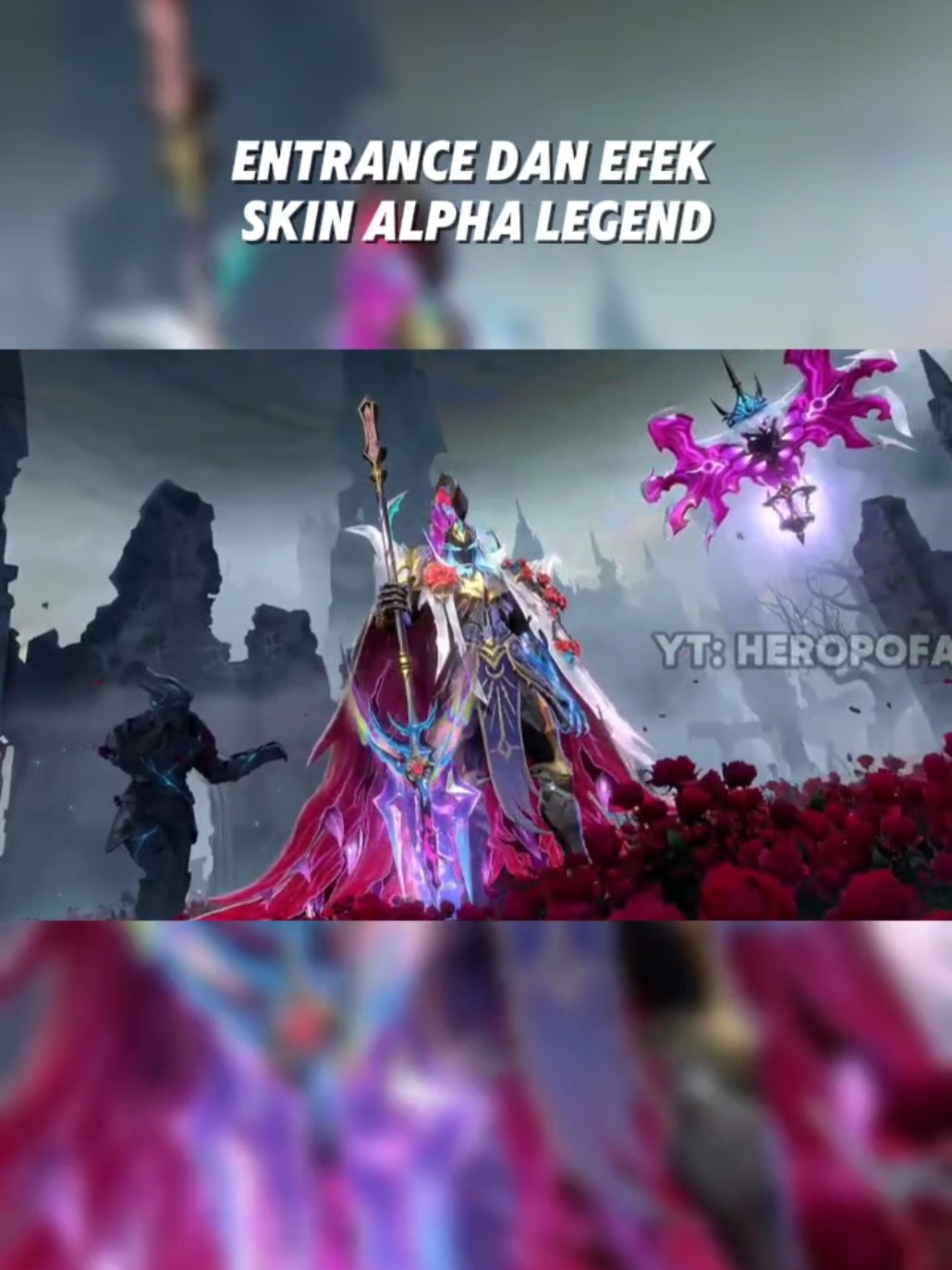 Entrance dan Efek Skill Skin Alpha Legend 💎 (sc:heropofa) #alphalegend #alpha #mlbbleak #mlbbupdates 