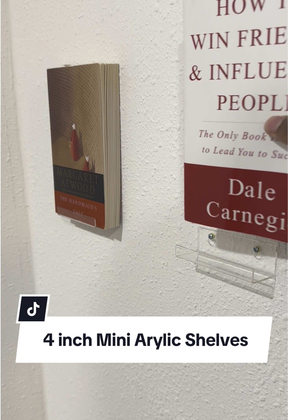 These 4 inch acrylic shelves are supposed to be for hanging vinyl records, but I’m using them to put books on the wall in my reading nook! #acrylicshelves #wallshelves #readingnook #readingnookideas #wallofbooks #library #bookdisplay #vinylrecorddisplay #4inchshelves #recordcollection #bookcollection #displayshelf #homedecor #homedecorhacks #homedecorideas #springtok #tts #TikTokShop #tiktokpartner #ttshop #ttshopfinds #tiktokfinds #musthaveproducts #sawitontiktok #tiktokmademebuyit #tiktokmademedoit #founditontiktok #orangeshoppingcart #tiktokshopfinds #spotlightfinds #dealsforyou #loveatfirstfind #foryoupage #ttslevelup #ttsdeals #tiktokaffiliate #ttshopdeals #fyppp 