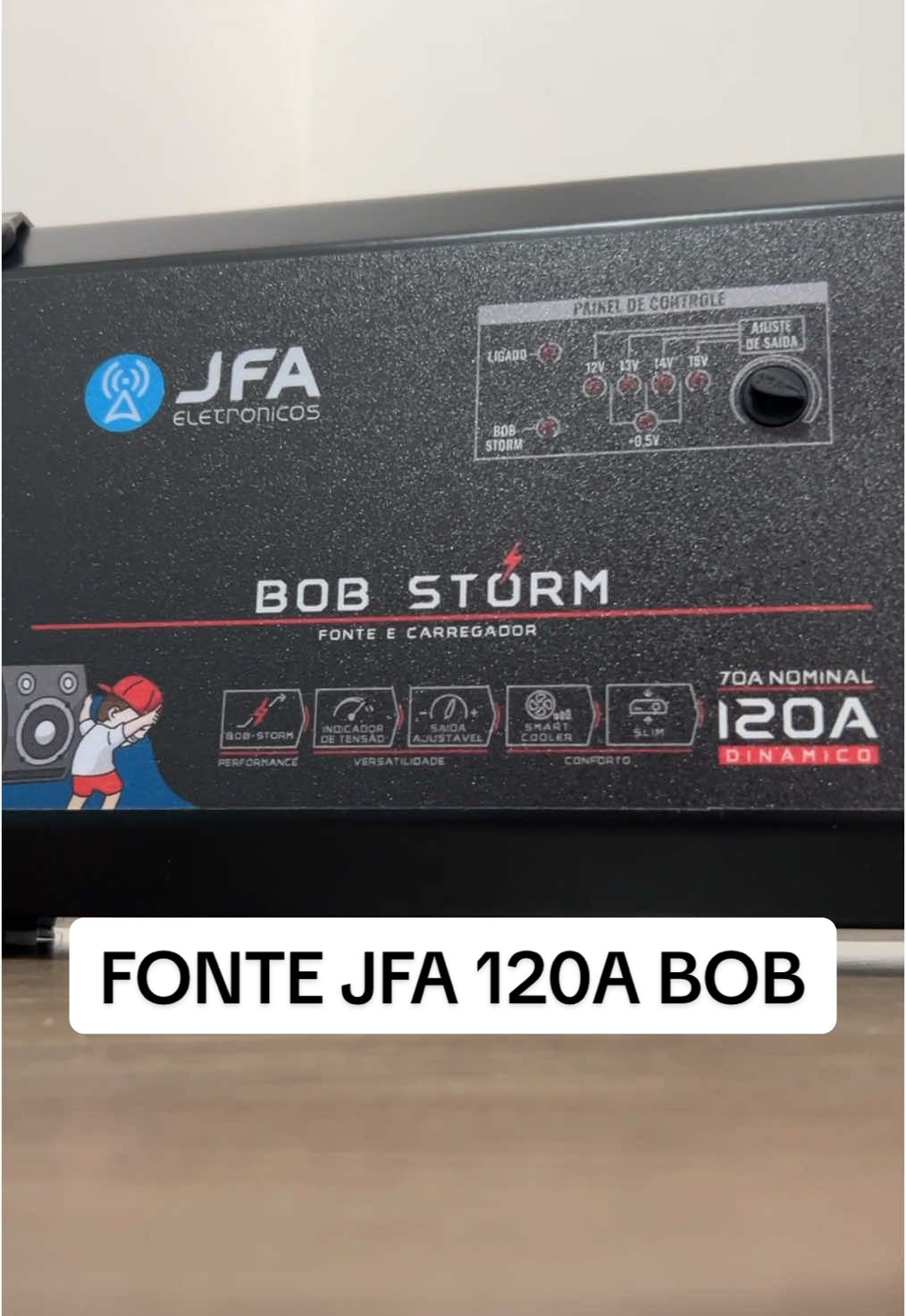 Chega de dor de cabeça na alimentação do seu sistema de som!🔉🚗 A fonte JFA BOB STORM de 120A garante uma ótima performance para assegurar seu som tocando por longas horas sem deixar suas baterias descarregarem✅🔋 Acesse o link da bio e garanta a sua fonte no site oficial da LS! Vem pra a loja! 🛒🚀 @Auto  #jfa #fontejfa #bobstorm #fonteautomotiva #somautomotivo #paredaodesom 