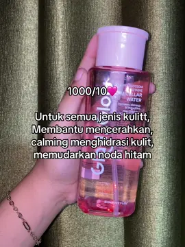Sekali usap makeup langsung hilanggg🥰🥰  #glad2glow #review #micellarwater #fypツ #fouryoupage #trend #micellarwaterg2g #xybca 
