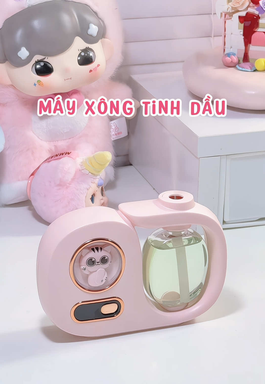 Máy xông tinh dầu vừa dễ thương mà giá hạt rẻ lắm nè #mayxongtinhdau #mayxongtinhdaumini #mayxongtinhdautudong #mayxongtinhdauphongngu #mayxongtinhdauphunsuong #decor #decorphongngu #reviewcamoi #giadungtienich #tienichgiadinh #xuhuong 