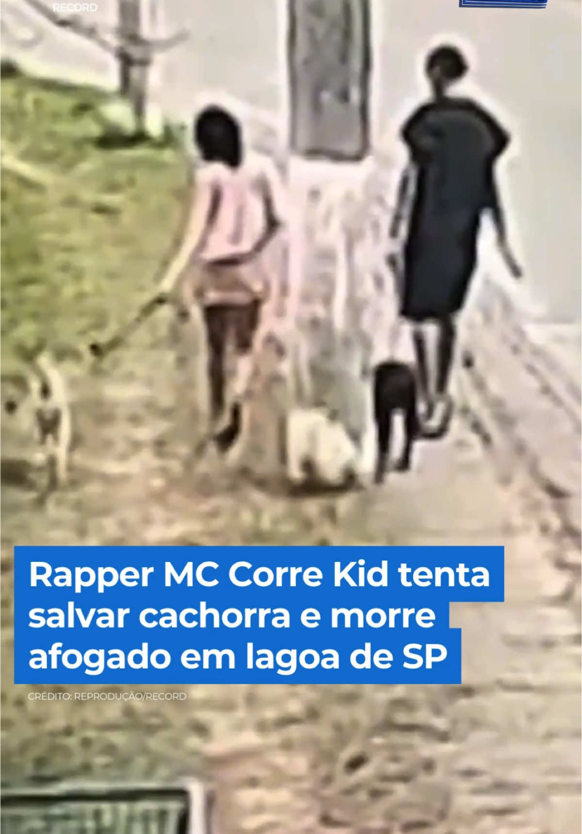 Cantor de rap tenta salvar cachorra e morre afogado em Cotia, na Grande São Paulo. Luan Oliveira, conhecido como MC Corre Kid, foi encontrado no fundo da lagoa no dia seguinte à tentativa de resgate do pet. Foi durante um passeio com a namorada, que o animal caiu na água. A mulher foi buscar ajuda e, quando retornou, o artista já havia sumido #BalançoGeral  Veja essa e outras notícias em R7.com/balancogeralmanha