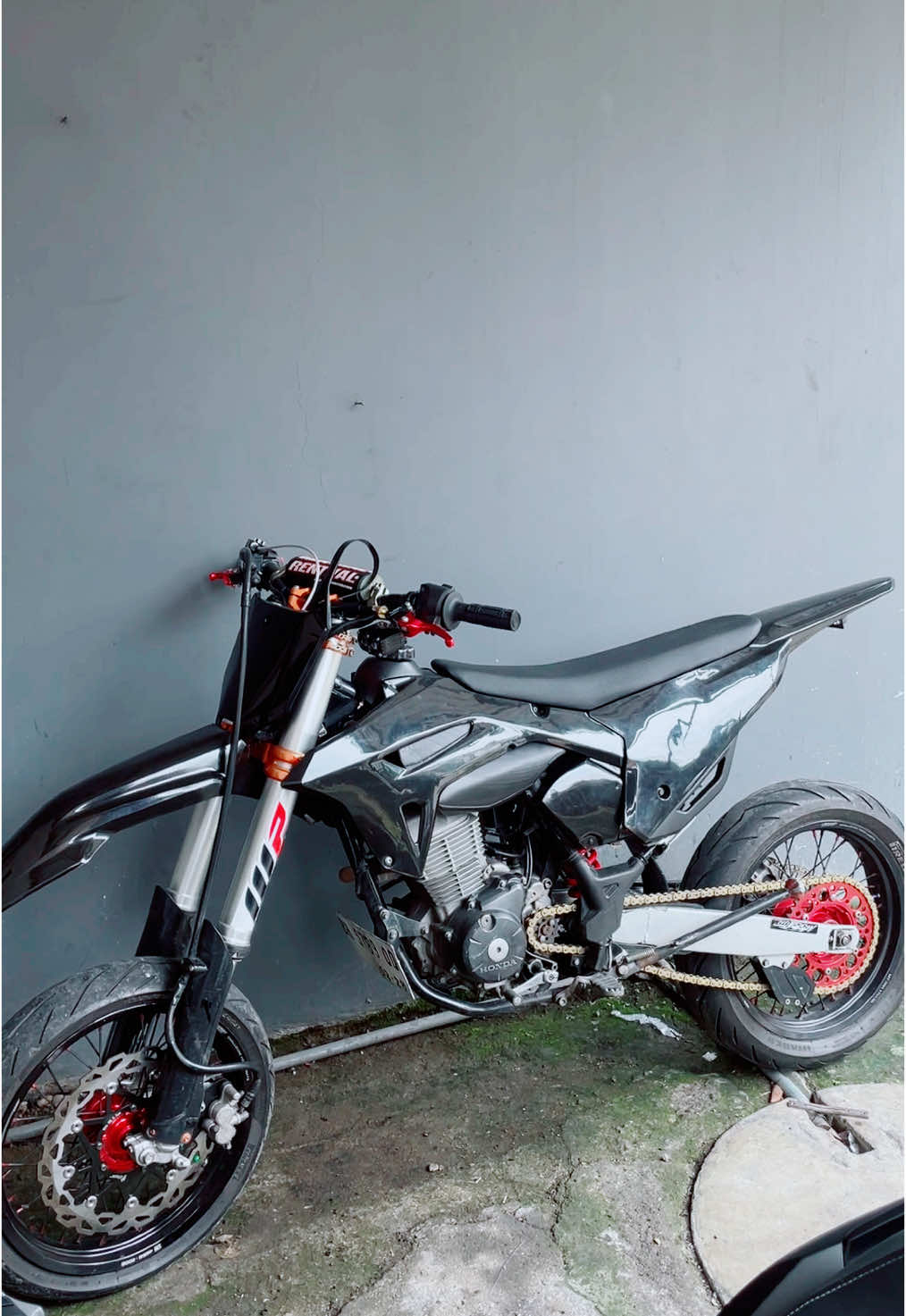 Login 450 lite 😌 #supermoto #crf150supermoto 