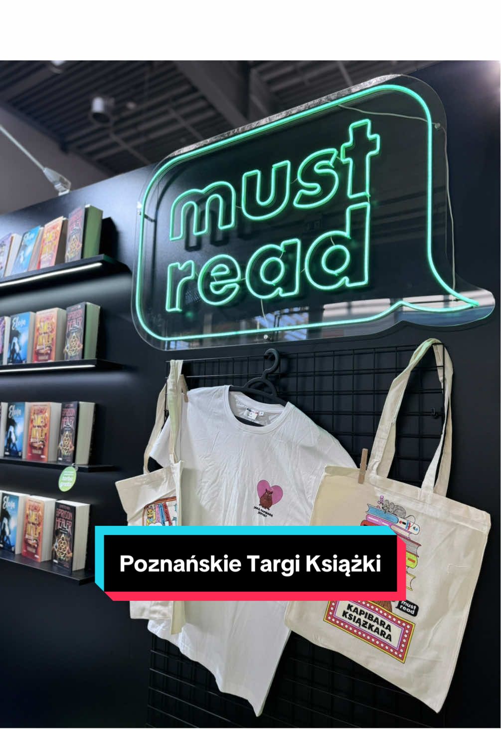 Zapraszamy na Poznańskie Targi Książki 📚 Z kim widzimy się na miejscu?  #mustread #czytammustread #czytanie #kochamczytać #yabooks #booktokpolska 