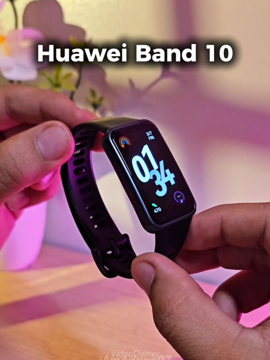 Huawei Band 10 🔥 #smartwatch #huawei #huaweiband10  #huaweiband10 #electronicsontrend #tiktokshop 