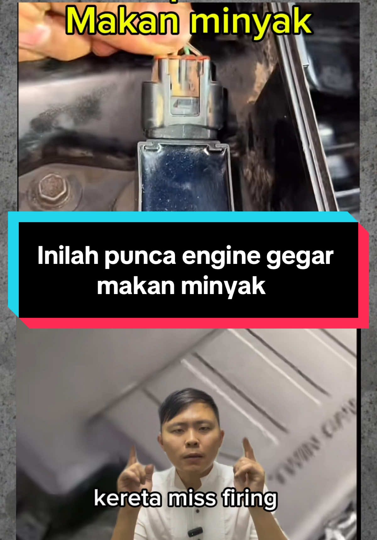 Ini lah punca kereta engine gegar, miss-firing, makan minyak. #kereta #carrepair #carmaintenance #carservice #bbossautotrading 