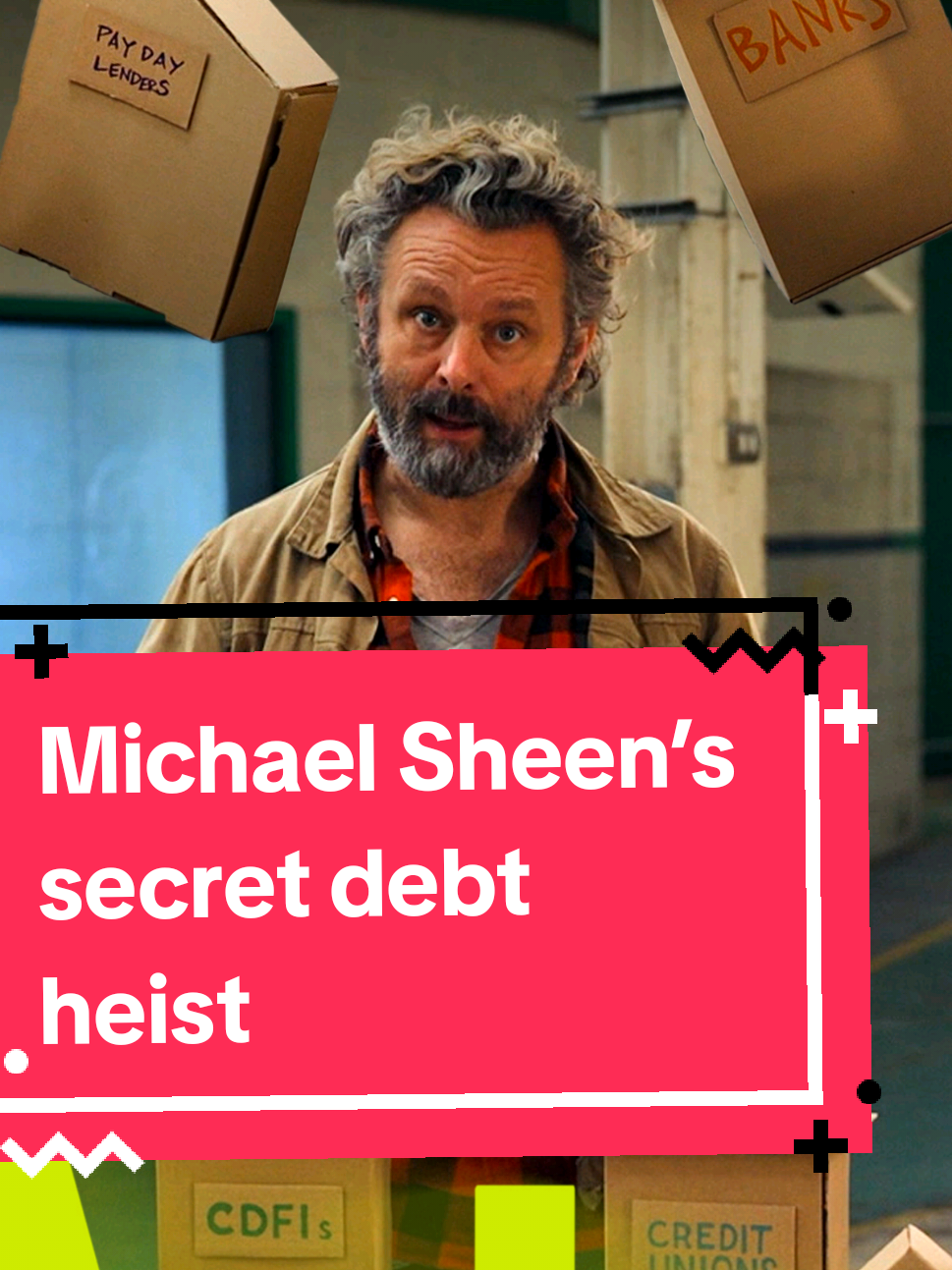 Actor Michael Sheen is buying £1 million of debt with £100,000 of his own money. But how is it possible? It’s all to do with the secondary debt market which is worth billions of pounds. This is where debt is sold on to other companies. Each time it’s sold on, it gets cheaper, but not for the person who is in debt, who still owes the same amount. WATCH Michael Sheen’s Secret Million Pound Giveaway, Monday 10th March at 9PM on Channel 4. #MichaelSheenGiveaway #Poverty #CostOfLiving #Debt #Documentary 