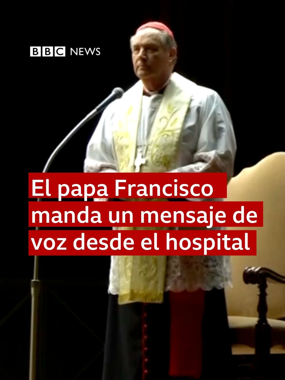 ✝️ El papa Francisco compartió este jueves un mensaje de voz para agradecer las oraciones por su salud. Es la primera vez que se comunica con sus fieles tras más de 20 días ingresado en el hospital Gemelli de Roma por una infección respiratoria que ha resultado en otras complicaciones. A pesar del progreso, los médicos continúan catalogando el pronóstico de Francisco de 