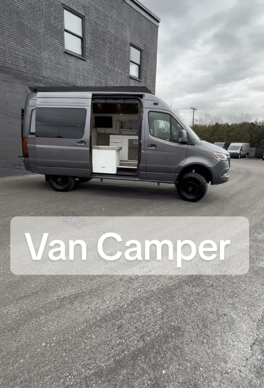 Hit the road in this Basecamper Sprinter from Ready Set Van in Trenton New Jersey. #rvlife #rvtiktok #rvtour 