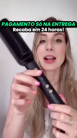 Escova Alisadora 3 em 1. Garanta a sua no link abaixo. Por apenas R$ 129,00. E so pague quando receber. https://entrega.logzz.com.br/pay/mem62zgo5/tamta-1-unidade-97 #saude #fly #escova