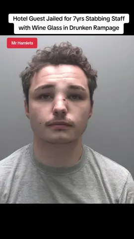 Hotel Guest Jailed for 7yrs Stabbing Staff with Wine Glass in Drunken Rampage #mrhamlets #cityoflondon #leonardoroyalhotel 
