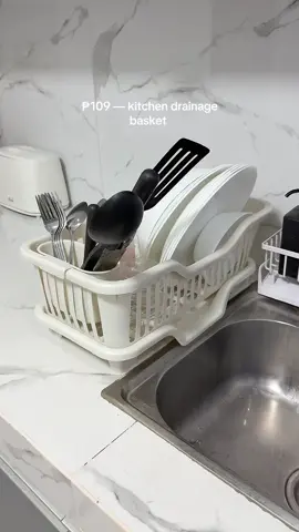 lakas maka aesthetic!! 🤩 #teamputi #drainage #rackorganizer #kitchenstorage #fyp #viral 