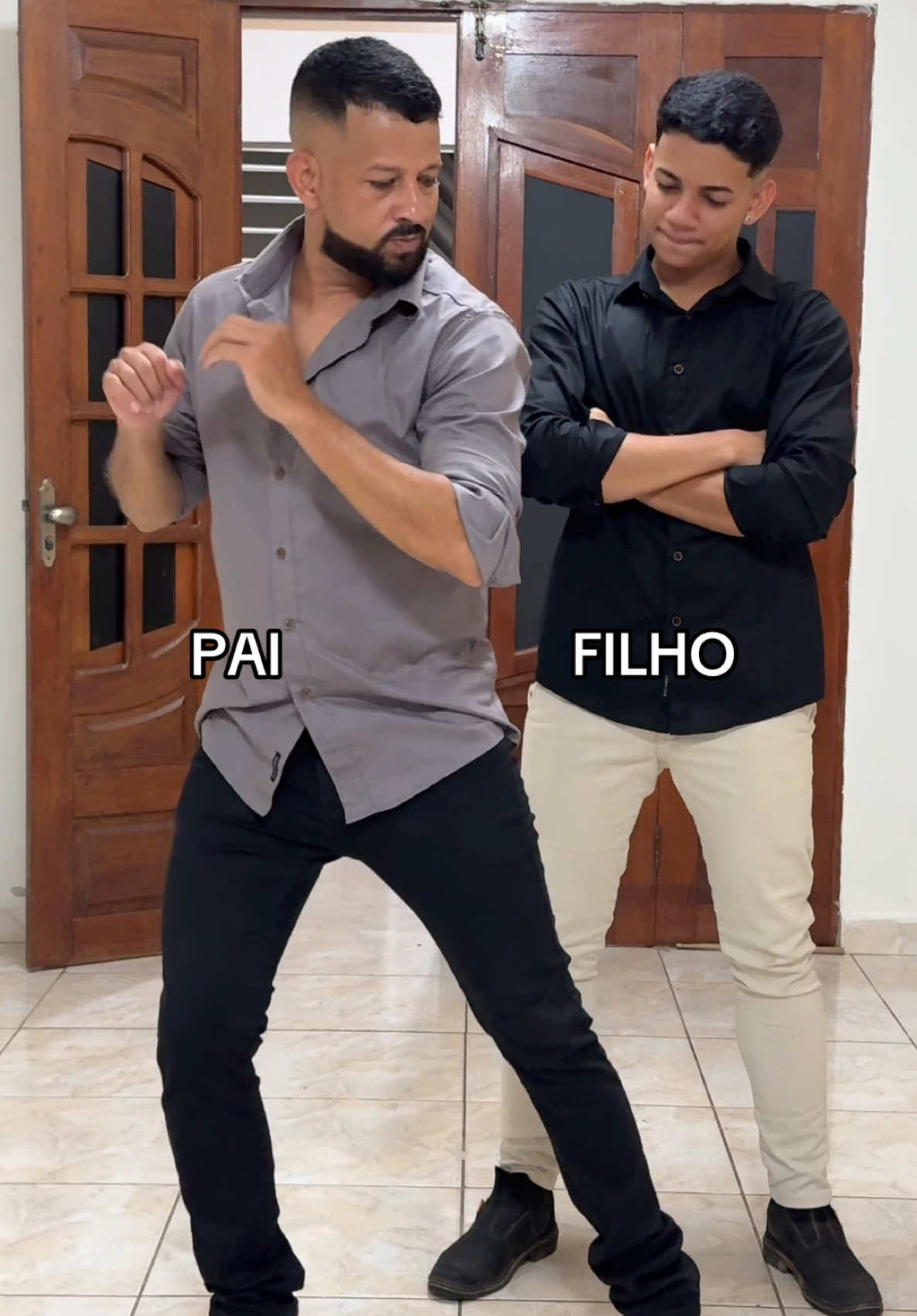 Dancinha #paiefilho 