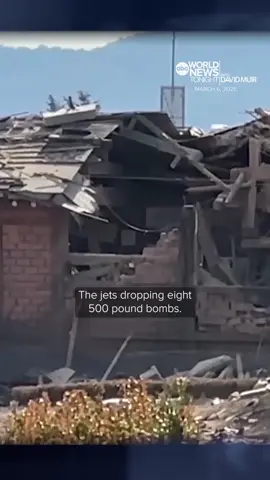 Fifteen people were injured in a #military training accident in which eight bombs were mistakenly dropped on a village by two South Korean fighter jets. #DavidMuir reports. #WorldNewsTonight #ABCNews #News #SouthKorea