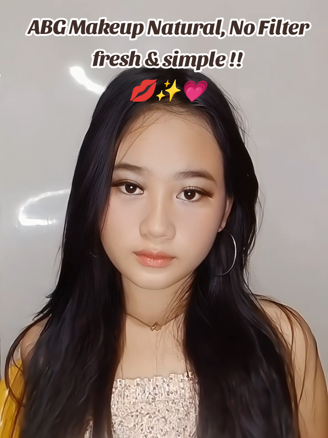 Abg Makeup No Filter✨ #ABGmakeup #ABGStyle #MakeupViral #FYP #FYPmakeup #ForYou #ForYouPage #MakeupTutorial #NaturalMakeup #Beautytips 