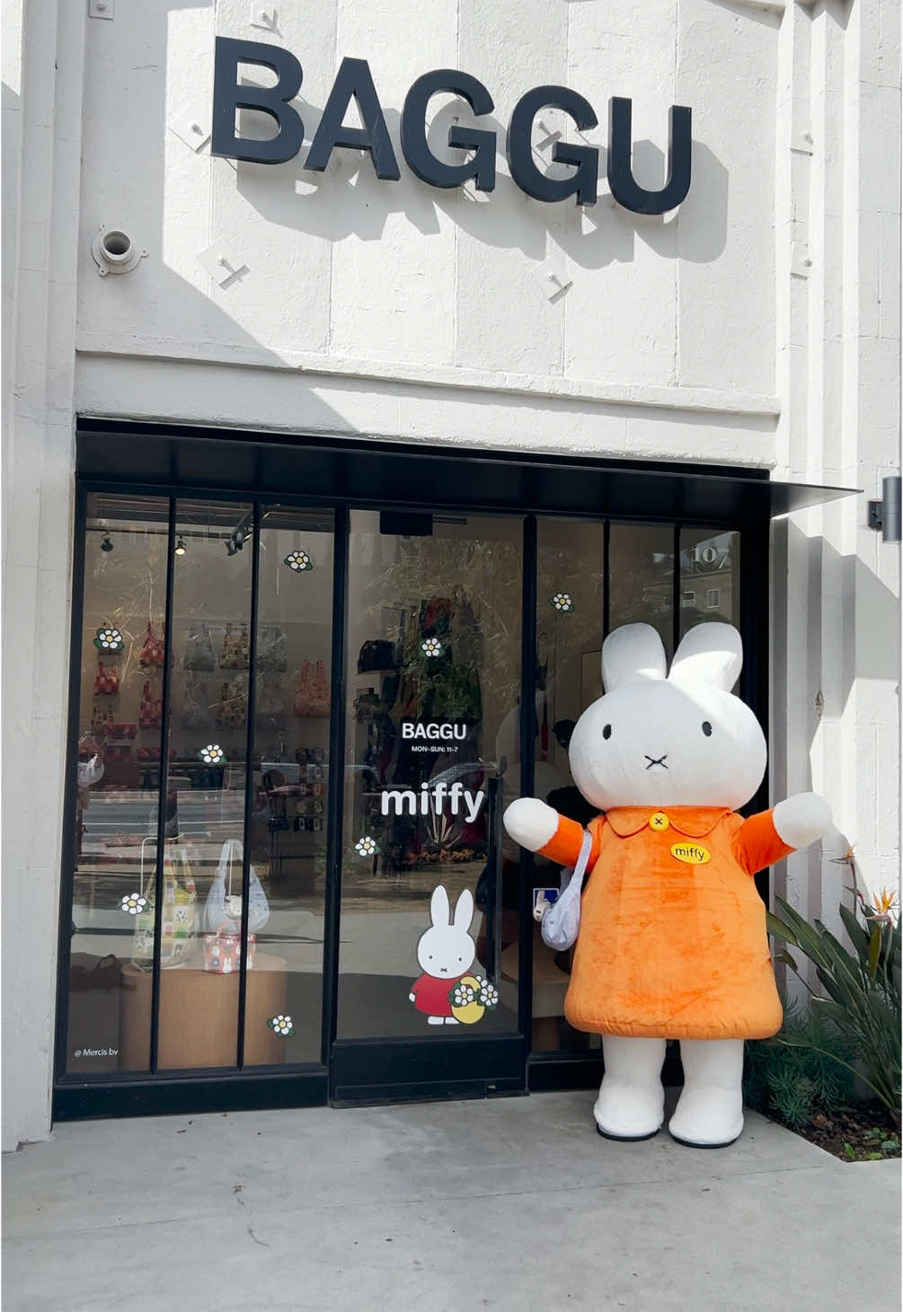 BAGGU & miffy available now online and in stores. Shop link in bio.