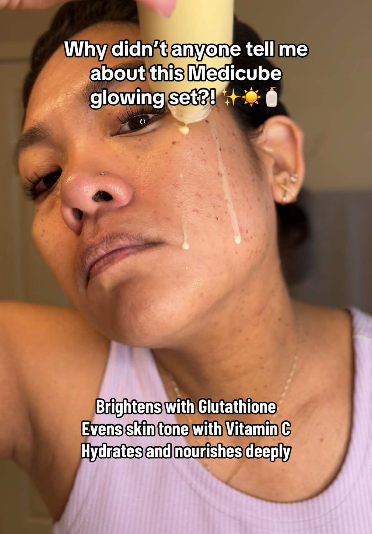 #koreanskincare #medicube #glowingskin #skincareset #selfcaretiktok #skincaretiktok  Clear, glow, and save all in one set @Medicube Global ✨🧴