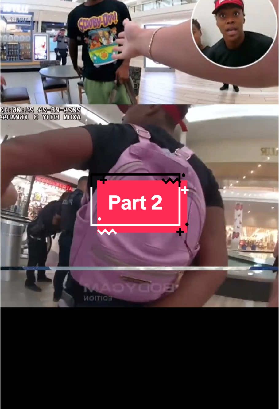 Part 2 | Shoplifting Couple Attacks Security Trying to Escape , Doesn’t End Well #cops #copsoftiktok #police #fyp #foryouu 