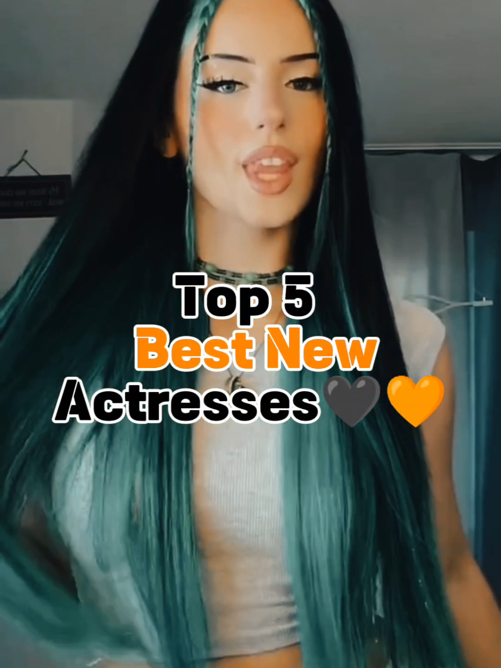 Top 5 New Actresses🖤🧡