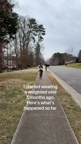 Here’s the deal: I wear it whenever I take a walk. I do a walk to hit my 10k step goal every morning (all the rest of my steps during the day are a bonus) and here’s what’s happened so far: 1. I started with an 8 lb vest (the recommendation is use a vest that’s 5-10% of your body weight). After three months my resting  heart rate went from 62 to 54. 🤯 It also got challenging to get my heart rate up to the fat burning zone. So I got a 16-lb vest. ♥️ 2. I’ve lost 6 lbs and finally broken a 4-month plateau. 📉 3. I’m sleeping so much better! 👉🏼 Did you know weighted vests can also help improve bone density? 🩻 Wearing a weighted vest also helps with building muscle mass. 💪🏼 Increased muscle makes your metabolism work better! #menopauseweightbusters #menopauseweightlossover50 #over50weightloss #perimenopause #menopause 