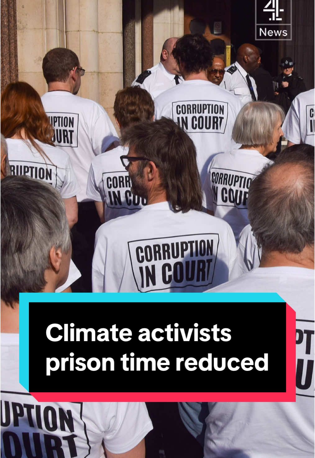 Six climate activists, including the Just Stop Oil co-founder, Roger Hallam, have had their sentences reduced after trying to organise a blockade of the M25. A judge said their sentences were 