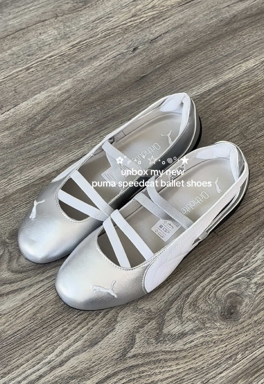 I have been on a hunt to find silver ballet flats and when I saw these puma speedcats I immediately purchased 🤧 waited almost two weeks for these cuties to come in and they’re right on time for spring! 🤭 #puma #pumaspeedcat #pumaspeedcatballet #springstyle #balletcore #coquette #coquettecore #sandyliang #pinterestaesthetic #creatorsearchinsights #targetaudience 