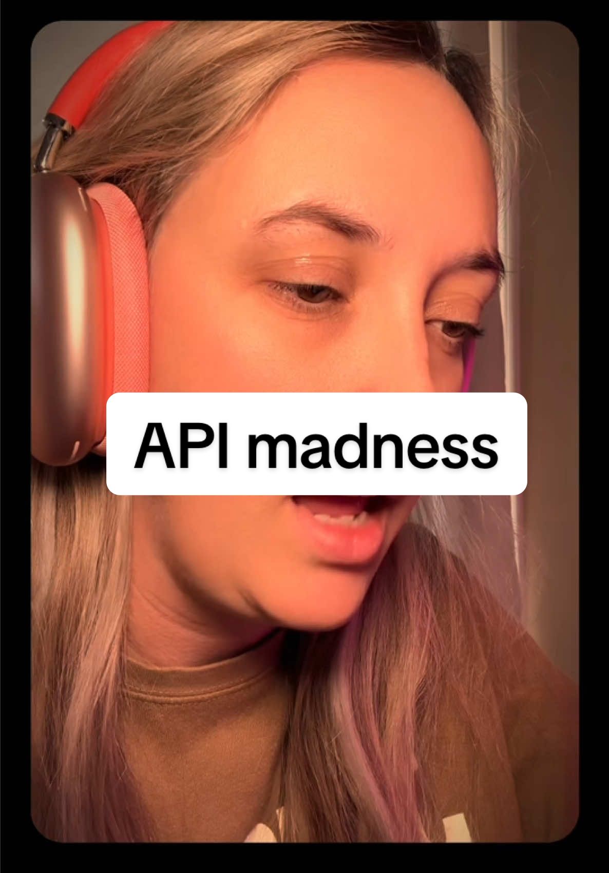 APIs on APIs Now go have yourself a little AP-cry.