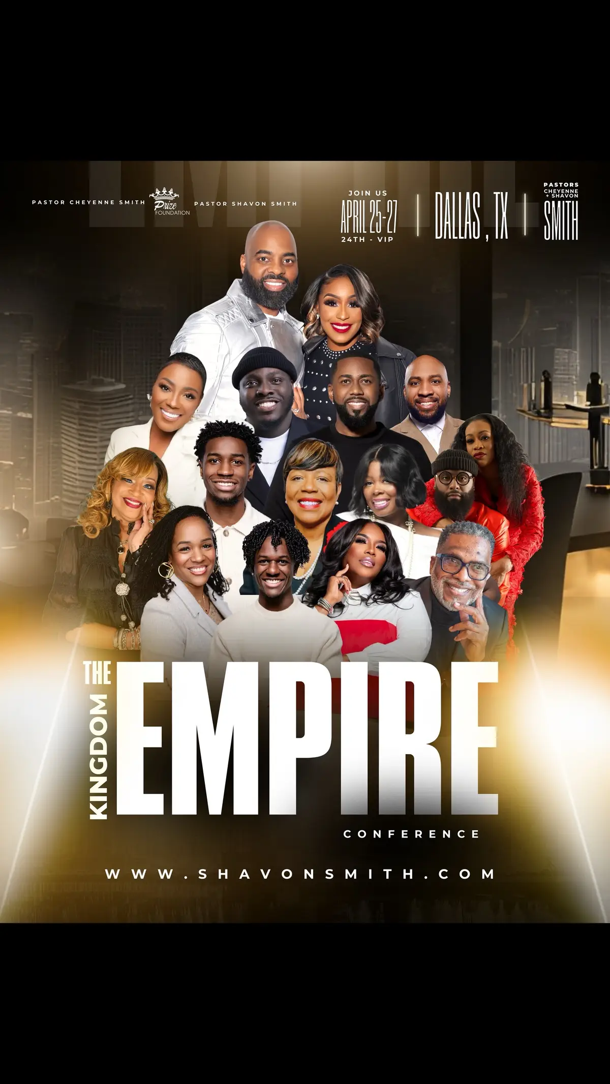 WE ARE GETTING READY FOR THE CONFERENCE! 🔥🔥🔥 Counting down the days to the KINGDOM EMPIRE CONFERENCE! 🎉 We can't wait to see you there! Have you registered yet? 📍 Dallas, TX | April 25-27 (VIP: April 24) A divine shift is happening, and your next level is calling. This is more than a conference—it’s a supernatural encounter designed to equip, empower, and elevate you and your family into the newness of God. We’re gathering Kingdom generals—seasoned warriors, prophetic voices, and master builders—anointed to release divine wisdom, unlock destiny, and equip you for supernatural advancement ! Expect life-changing teachings, divine connections, and powerful strategies to build your Kingdom empire. ✨ VENDORS—Your Time Is Now! ✨ This is your opportunity to promote your brand, showcase your products, and connect with hundreds of potential customers. Don’t miss this chance to level up your business at one of the most anticipated events of the year! 💼🚀 ⏰ VENDOR SPACE IS LIMITED—SECURE YOURS NOW! 💳 Register Now & Pay Later with Klarna or Afterpay! 👉🏾 Don’t wait—lock in your spot today at www.shavonsmith.com Can’t wait to see you! 💪🏾 #KingdomEmpireConference #Vendors #BusinessOpportunity #levelup #RegisterNow