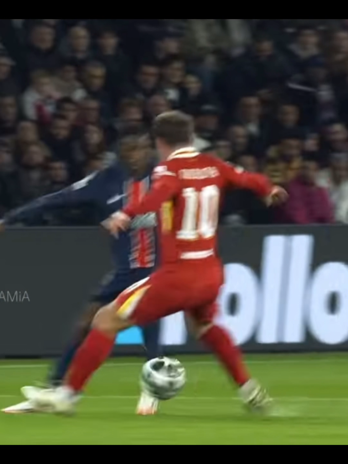 🥶Dembélé nutmeg MacAllister🤫 #PSG #Liverpool #Dembele #Nutmeg #Skills #Football #ChampionsLeague #LigueDesChampions #2025 @psg 