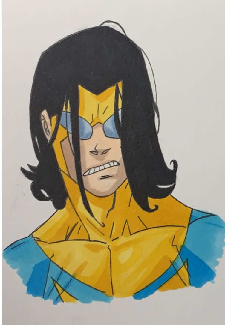 Drawing every invincible variant part 1! #invincible #pencildrawing #ohuhumarkers #sketchbook 