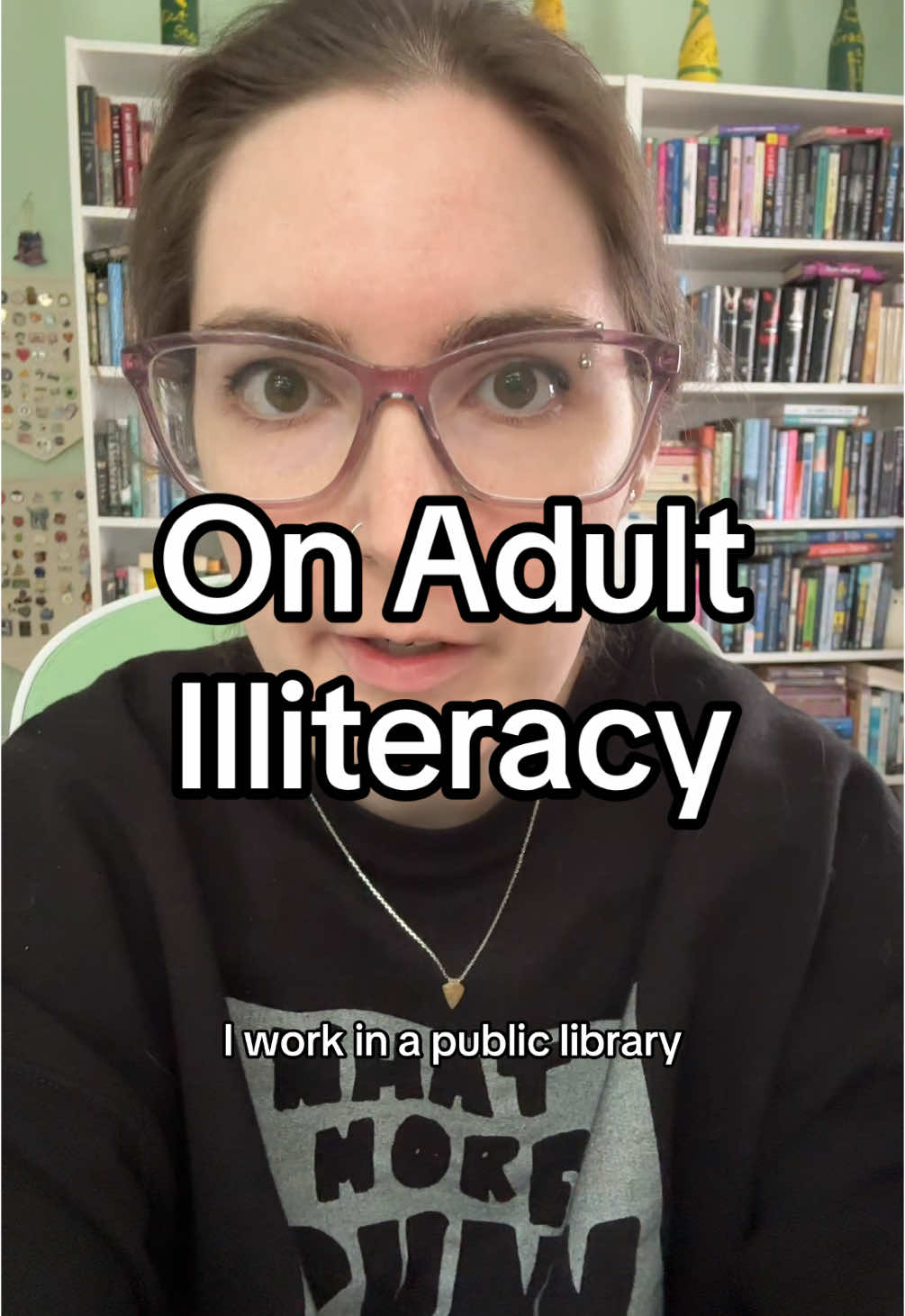 #stitch with @C-SPAN Adult illiteracy and functional illiteracy is a problem in the United States. Your public library may be able to help. 