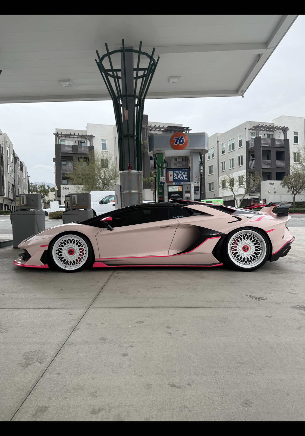 Heaven 😍  . . . . . . Hello Kitty Barbie Pink Lamborghini Aventador SVJ Roadster, Pink Lambo Aventador SVJ roadster, hello kitty supercar, pink supercar #svjroadster#lambo#svj#pinksvj#pinksvjroadster#pinkaventador#aventadorsvj