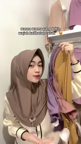 Warna Bikin Cerah Bergo Hamidah Size S #ramadanekstraseru #hijabdaily #bergohamidah #bukber 