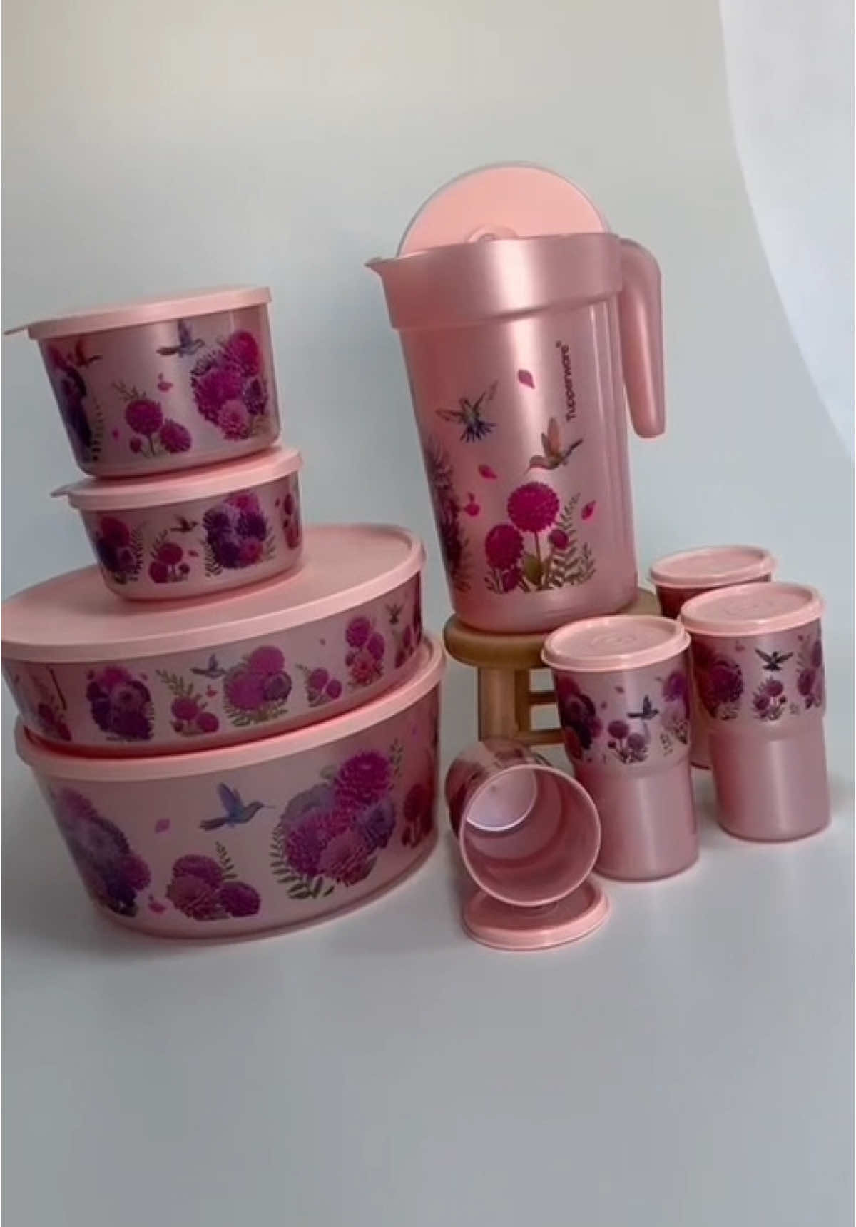 Lançamento Linha Ilumina #tupperware #lancamento #flores #casa #diretodafabrica 