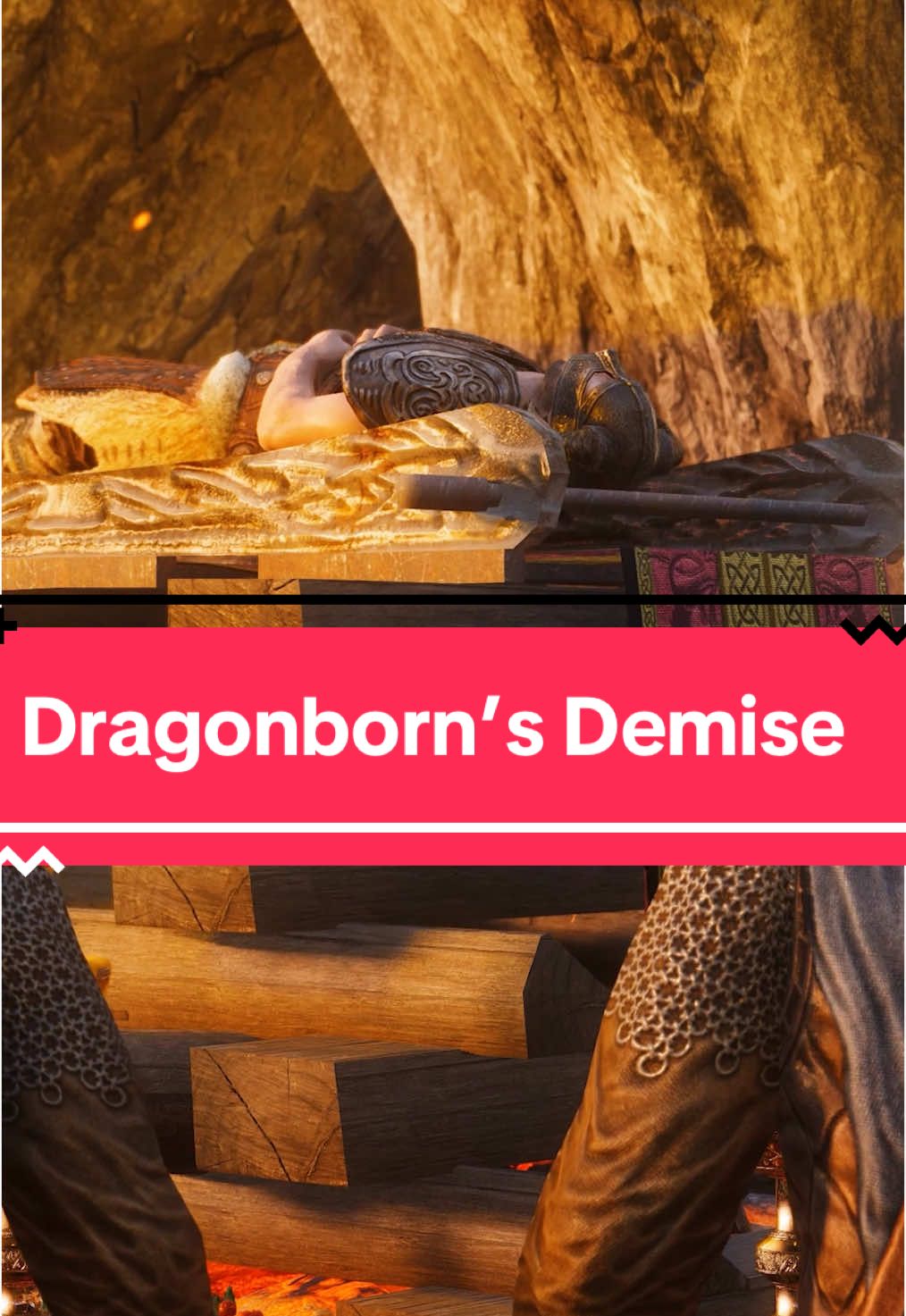 The Dragonborn has passed. #Skyrim #SkyrimTikTok #Gaming #GamingVideos #ElderScrolls 