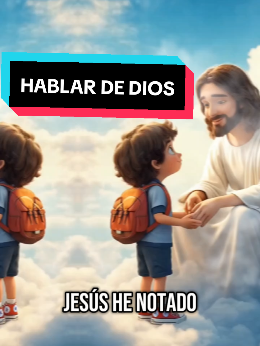 Hablar de Dios #diosestaaqui #mensajerosdedios #dios #amar #niños #mensajedeluniverso #enseñanzasbiblicas #reelsvideoシ #reelsviralシ #reelsfypシ #CristoVive  #paratiiiiiiiiiiiiiiiiiiiiiiiiiiiiiii #fyp #mujercristiana #diosteama #MensajerosDeDios 