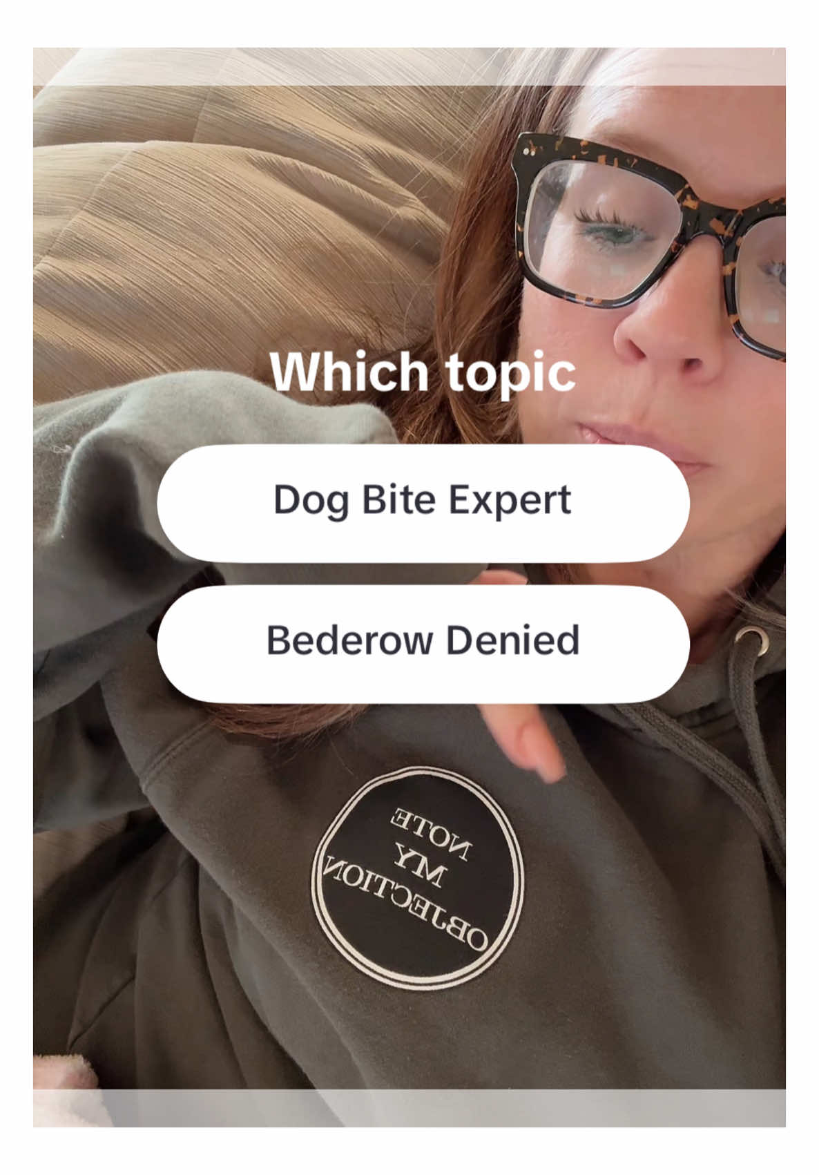 Dog bite or Bederow Pro Hac denial? #karenread #notemyobjection #boston #lawyer