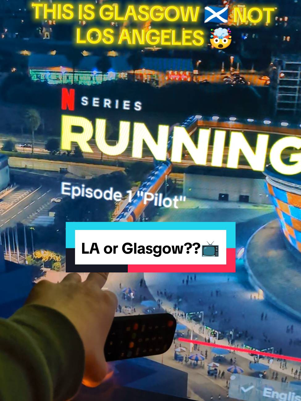 Had to pause the TV, thought I was tripping!  😂😂 #netflix #runningpoint #glasgow 