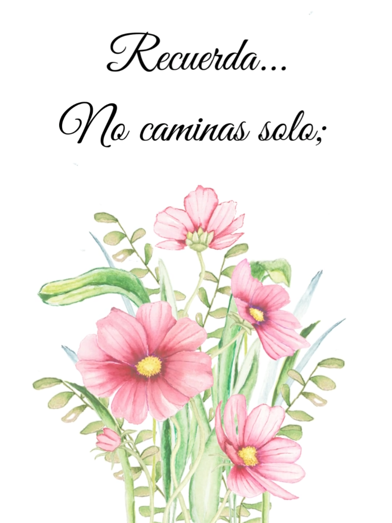 Dios va contigo. En cada paso que das, Su amor te envuelve y Su gracia te sostiene. No hay motivo para temer cuando caminas de la mano de Aquel que nunca falla. Confía, avanza y permite que Su paz guíe tu corazón.  #semillasdeamorparacadadía #latiendadearyam  #creatorsearchinsights #confíaendios #diosestufuerza #dioscontigo #diosteama #graciadivina #diosproveera #paz #mensajecristiano #reflexiónespiritual #videosdedios #frasedeldia #frasesparadedicar 