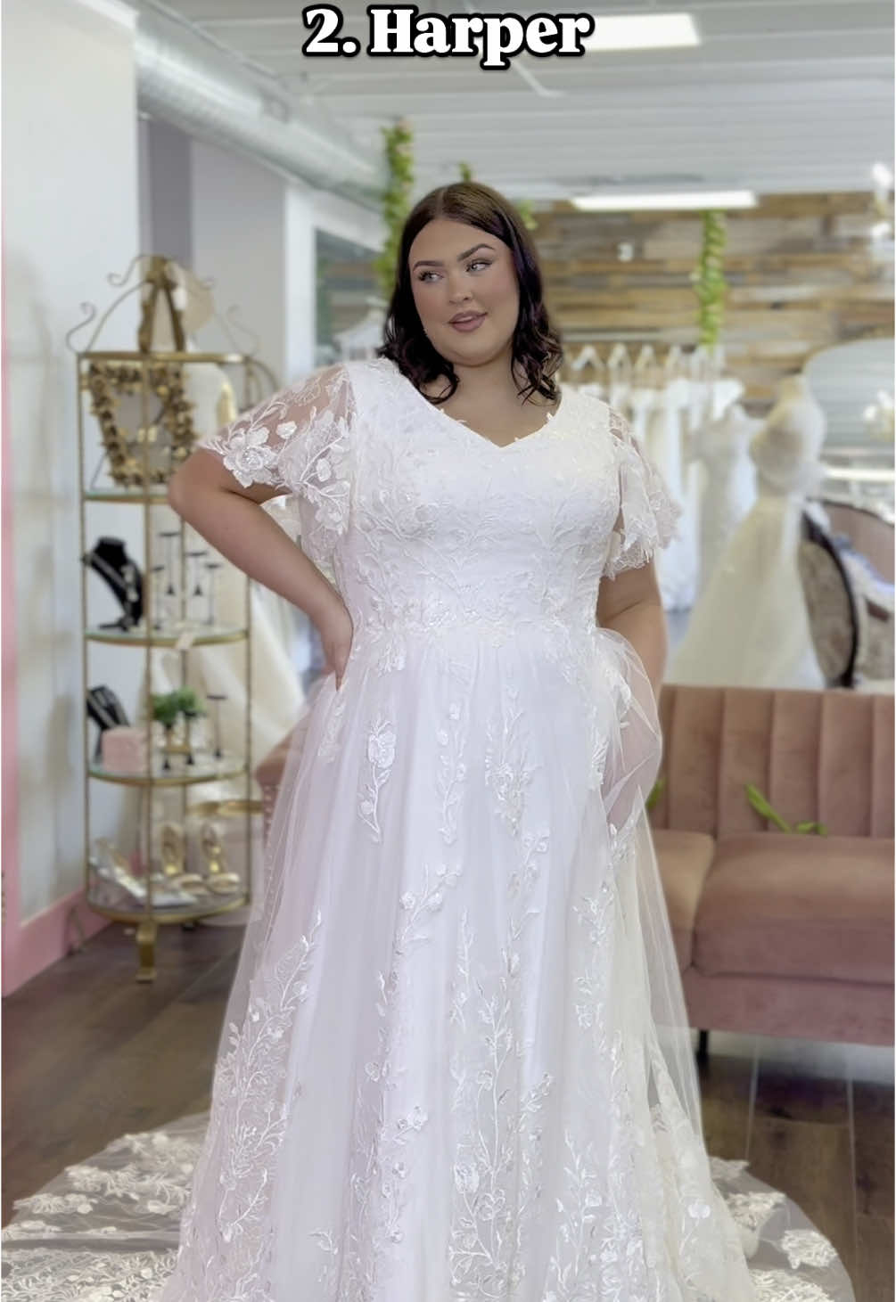 These stunning White Rose gowns are EVERYTHING for a curvy Bride! Which gown would you pick for this beautiful Bride?🌷💖 • #utahcheck #curvybride #saltlakecity #plussizeboutique 