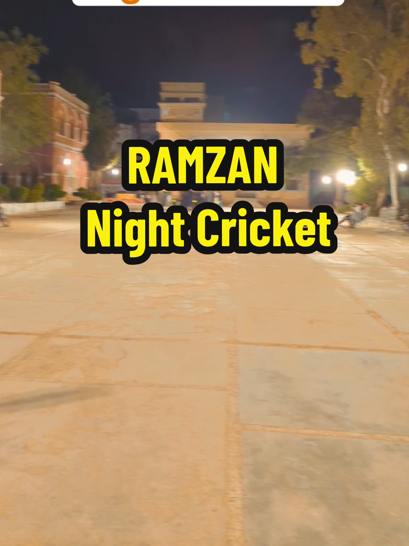 Ramzan Night Cricket #hyderabad #city 