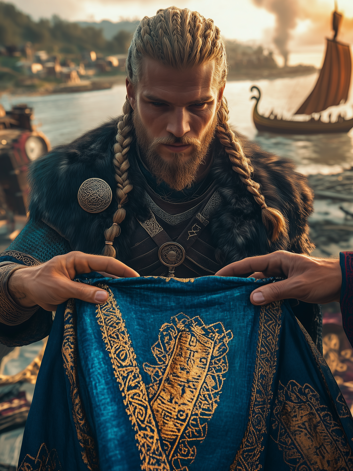 POV: An Andalusian Explorer’s Viking Adventure – A Story of Trade & Brotherhood 🌊🤝#ai #cinematic #films #historytime #vikings