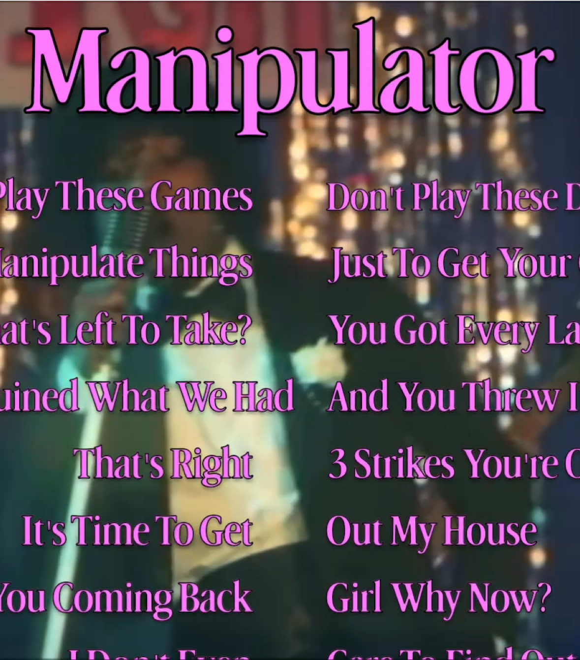 Manipulator | 3/7 | 4/4/25