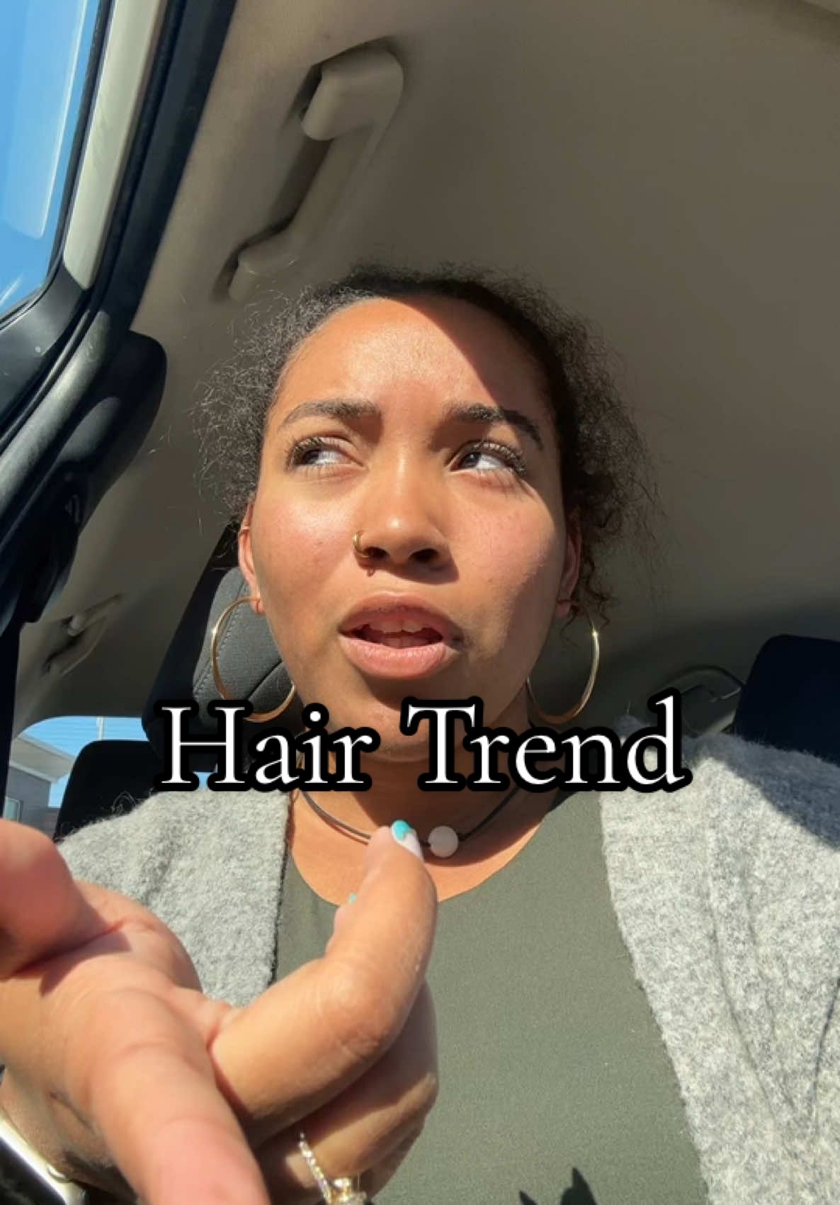 It was time for a refresh🤪 #hair #transition #colorretouch #blackhair #silkpress #naturalhair 