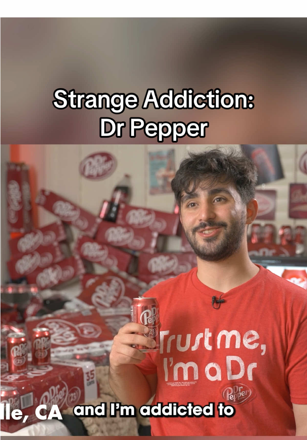 Kia has a strange addiction | Watch the full video on YT! #drpepper 